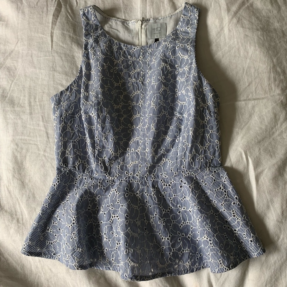 Anthropology Peplum Blouse